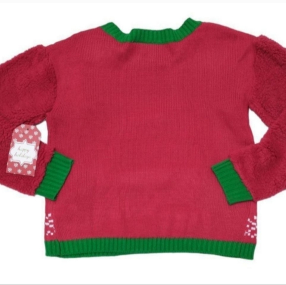 NWT With Love, Derek Ugly Holiday Bahhh Humbug Sweater, size Small - Picture 2 of 10